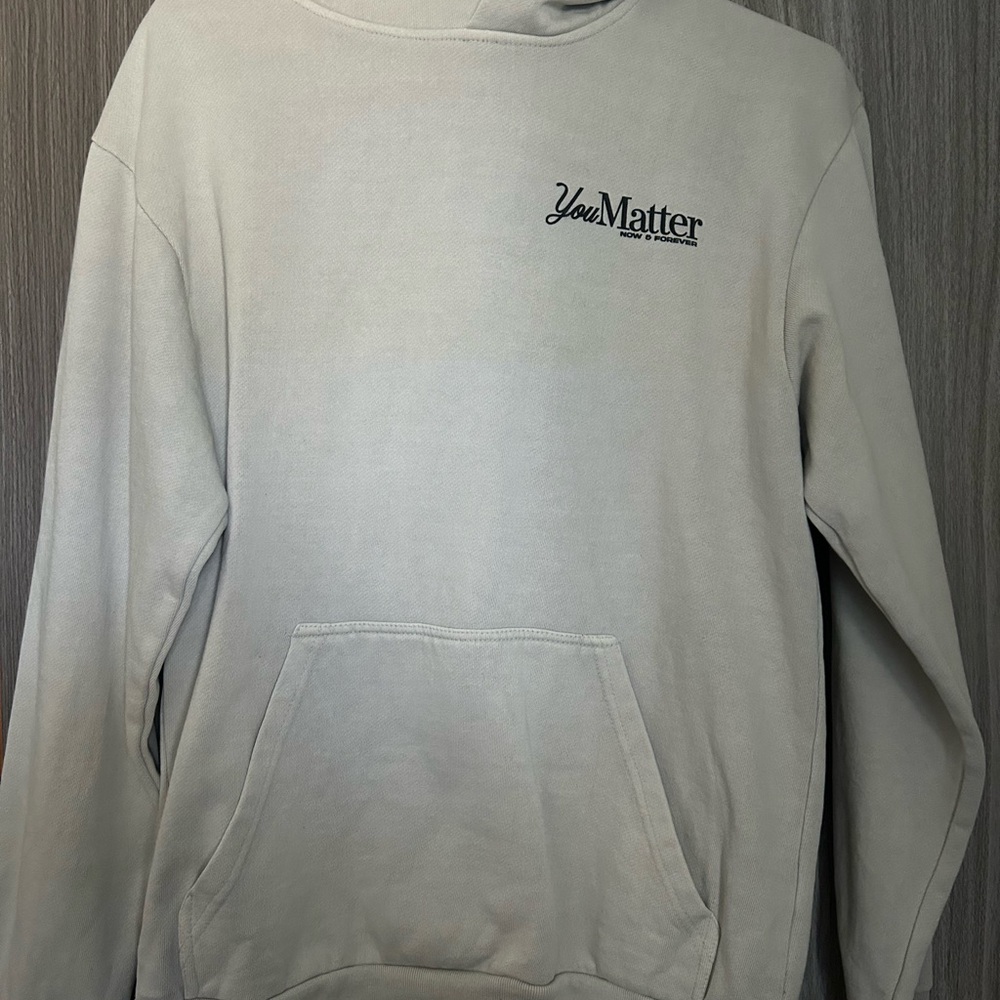 Women's Light Gray Hoodie Sweatshirt